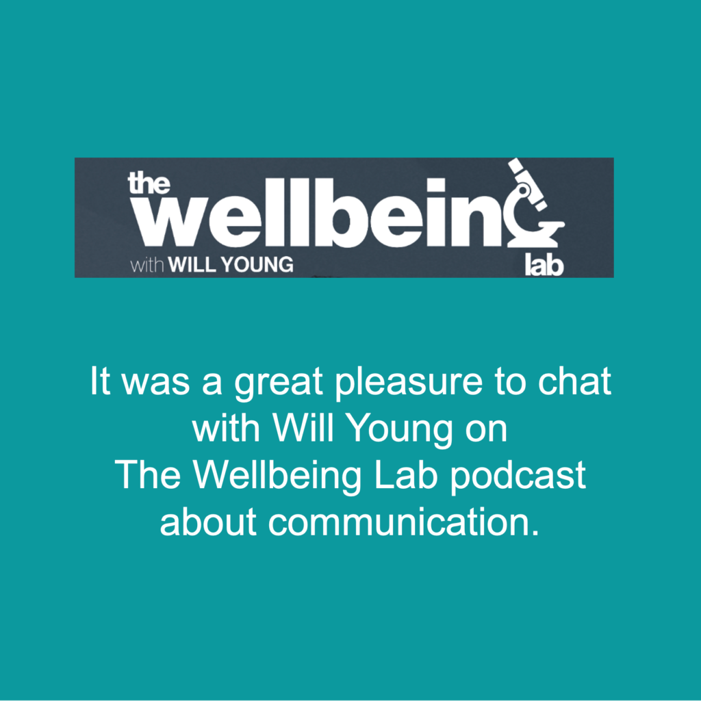 The Wellbeing Lab podcast with Will Young